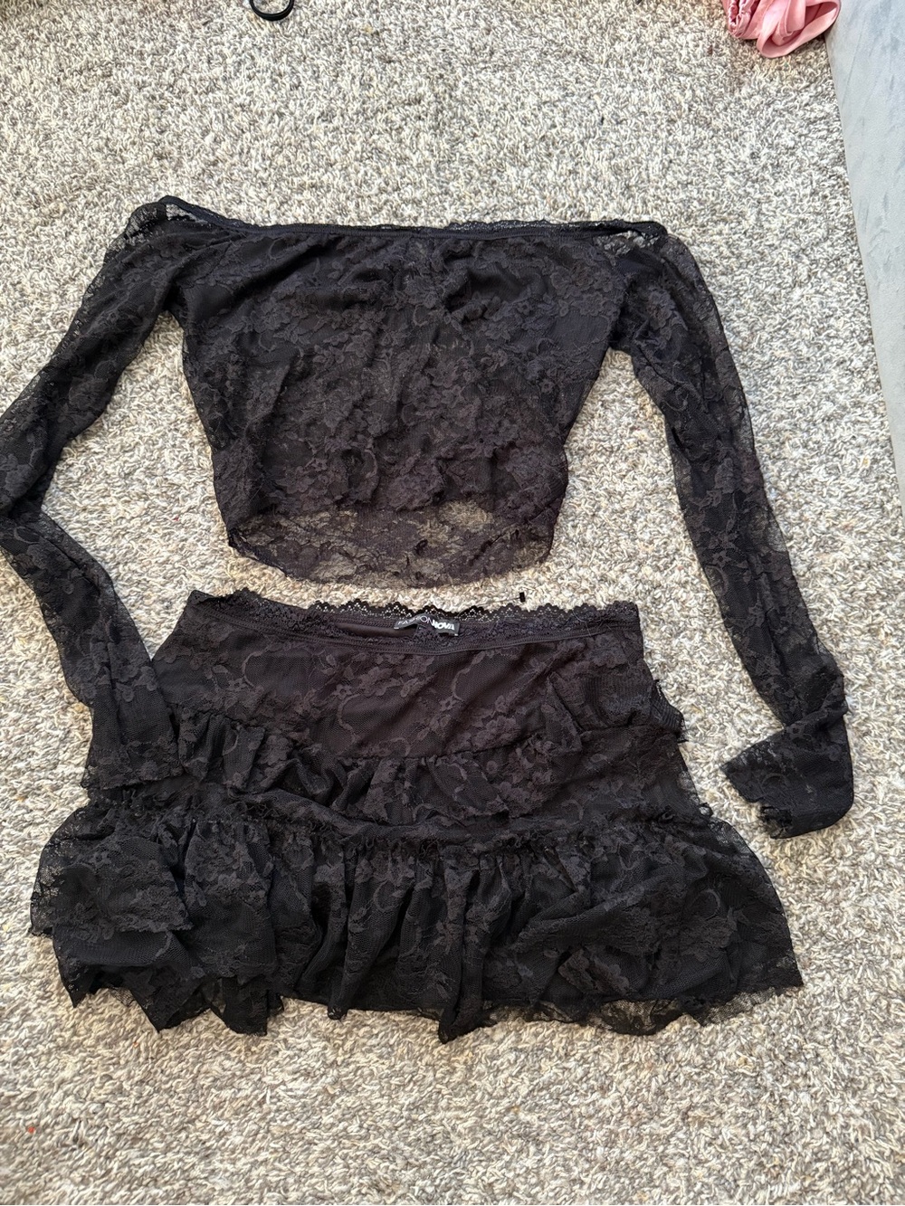 Fashion Nova Lace Matching Set